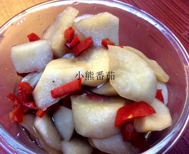 蜜汁酸萝卜的做法
