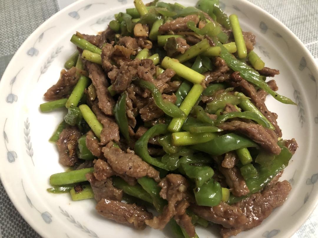 黑椒牛柳