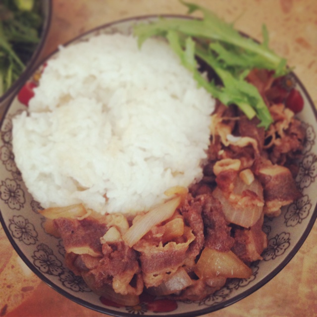 肥牛饭