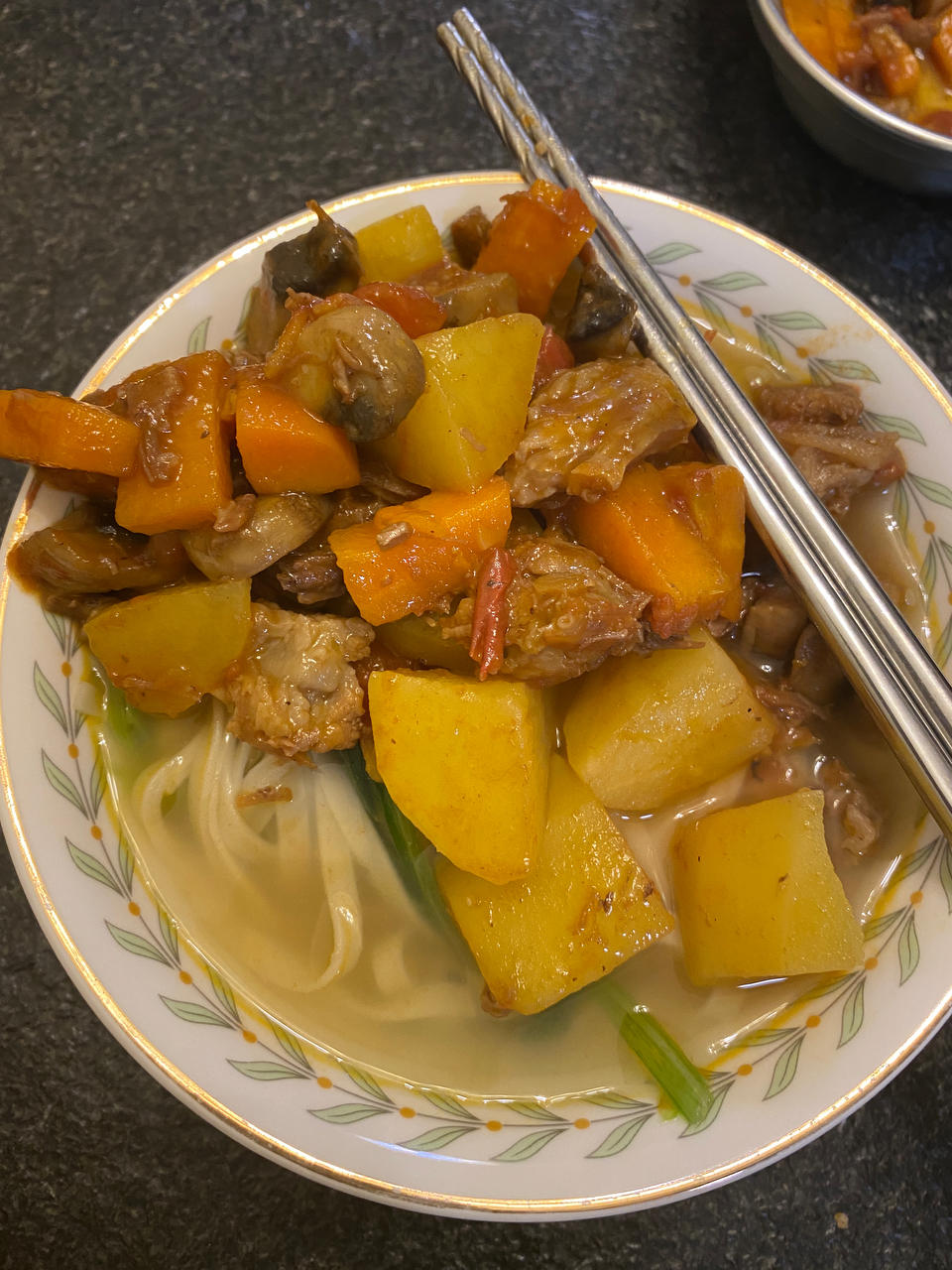 番茄土豆炖牛腩