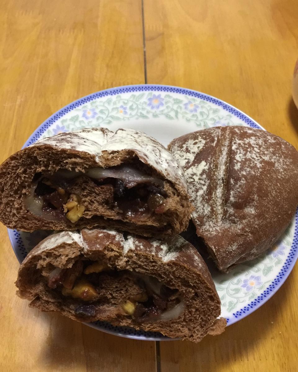 可可麻薯软欧