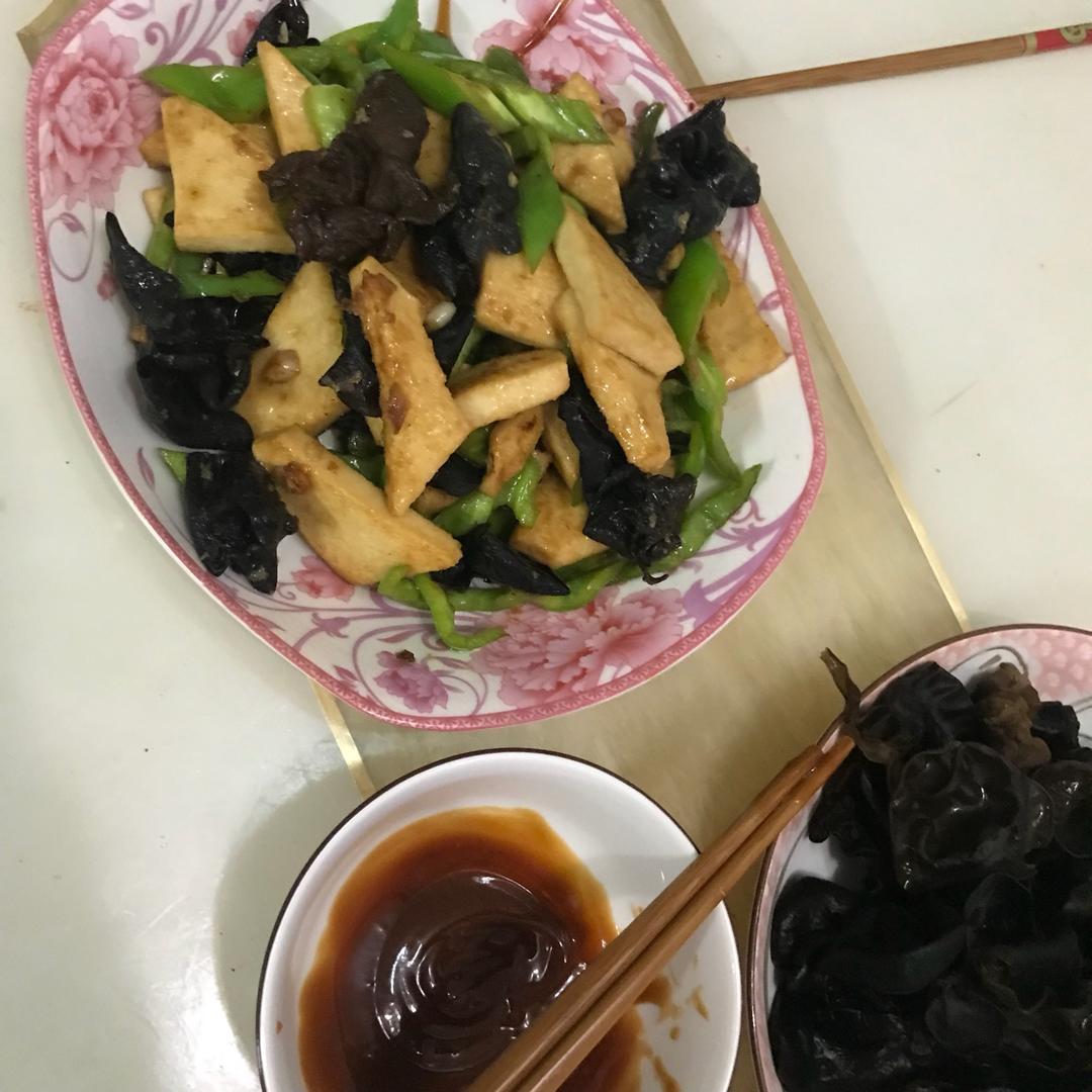 快手版红烧千页豆腐