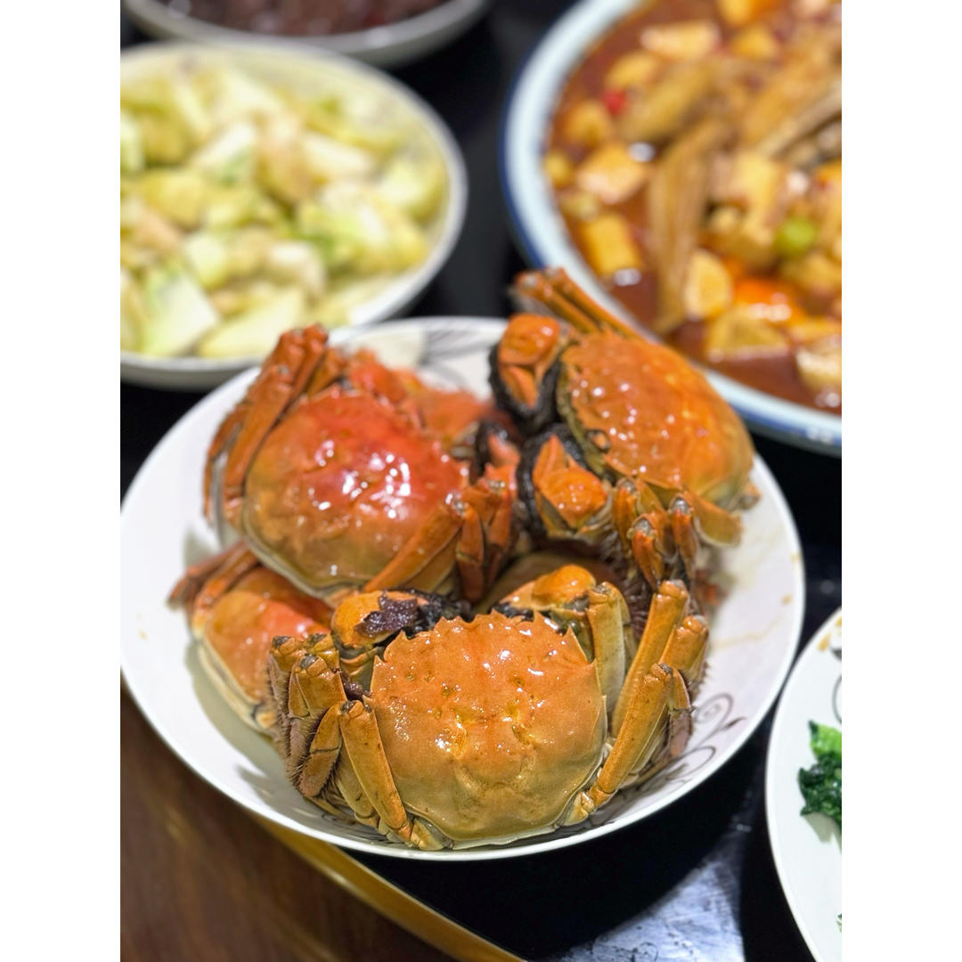 吮指花雕熟醉蟹