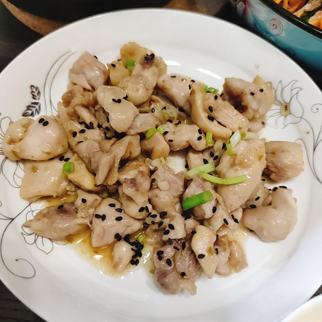 柚子胡椒日式风味鸡肉