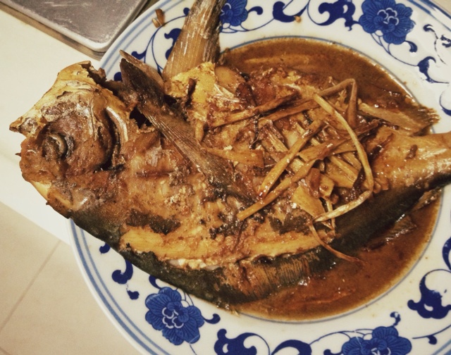 红烧鳊鱼