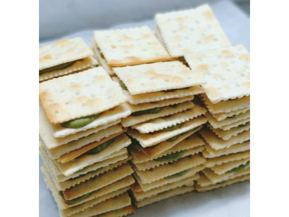 最好吃的没有之一蔓越梅夹心牛轧饼干