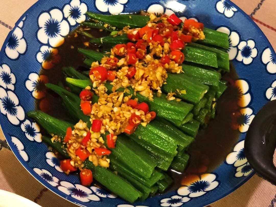 蒜蓉秋葵