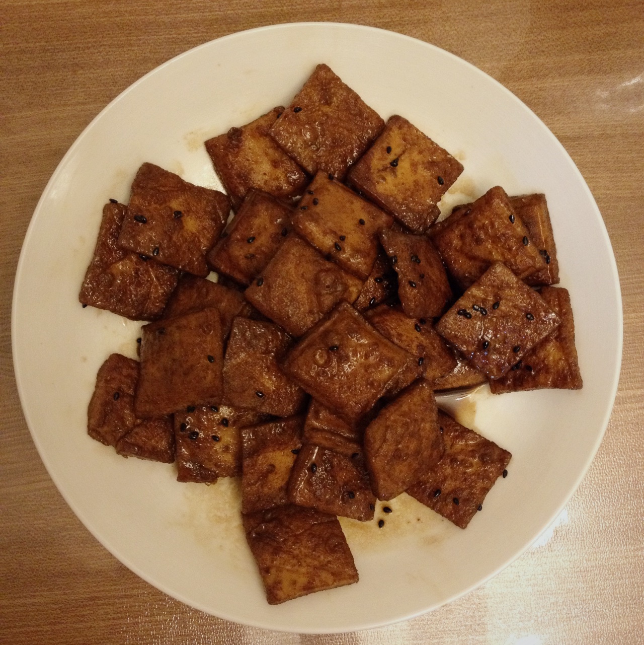 蜜汁豆干