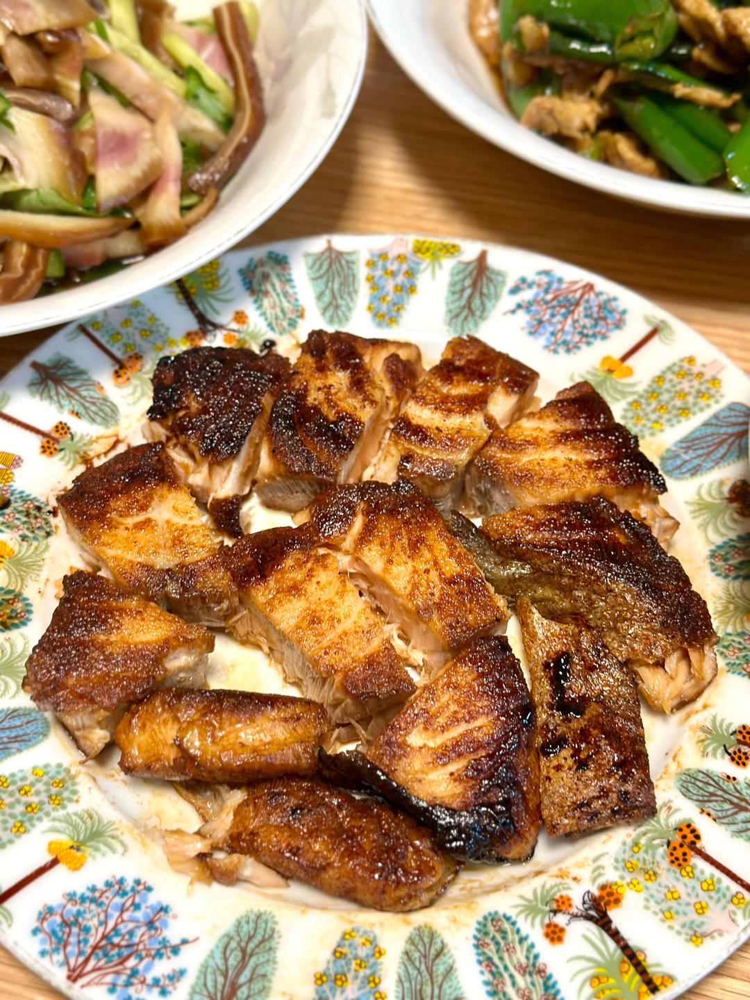 中式照烧三文鱼，即使全熟也好吃【喃猫料理日常】