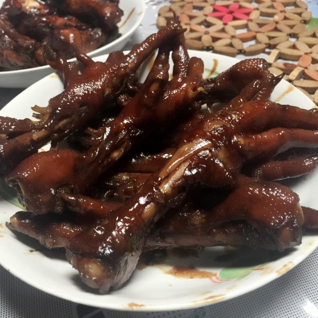 秘制红烧鸡爪