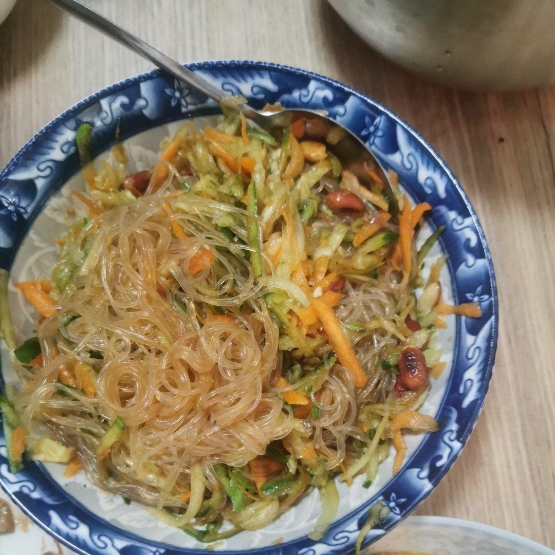 简易版凉拌粉丝