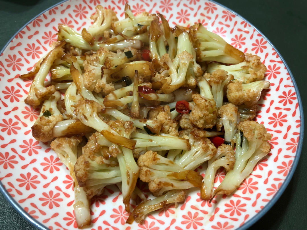 和饭店一个味道的干锅花菜