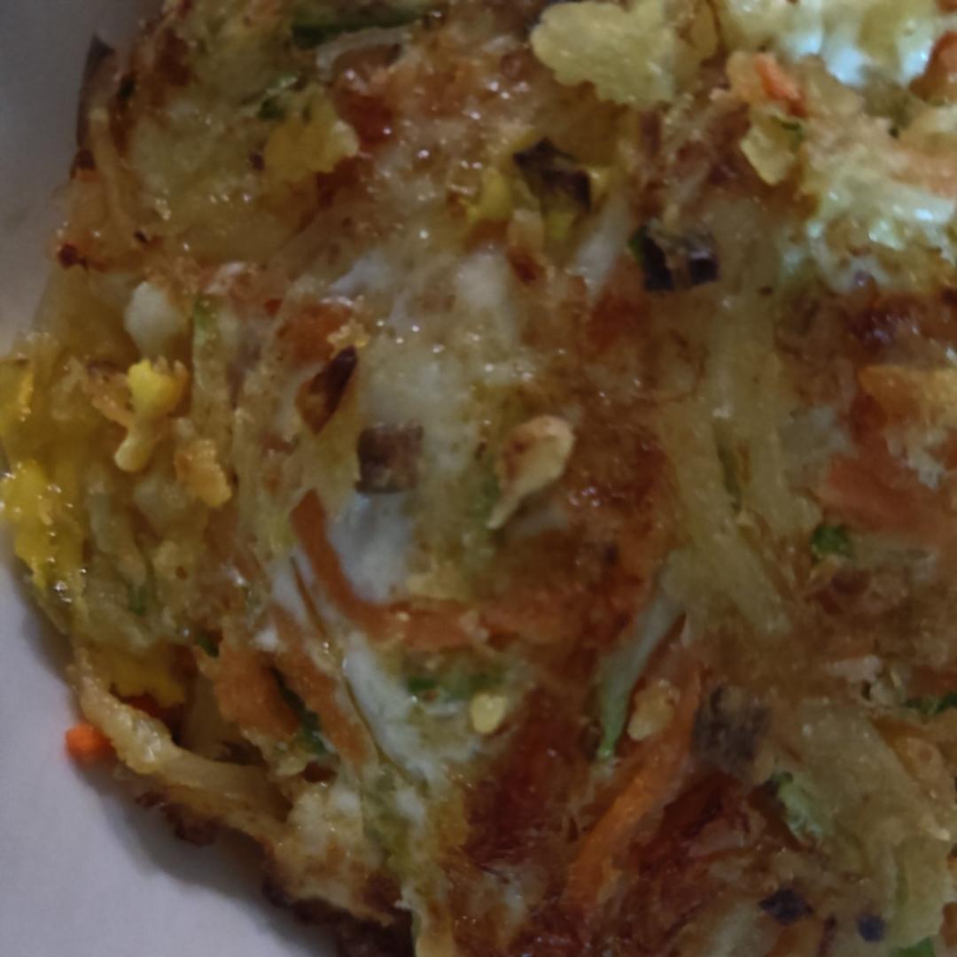 小吃糕点-蔬菜鸡蛋饼