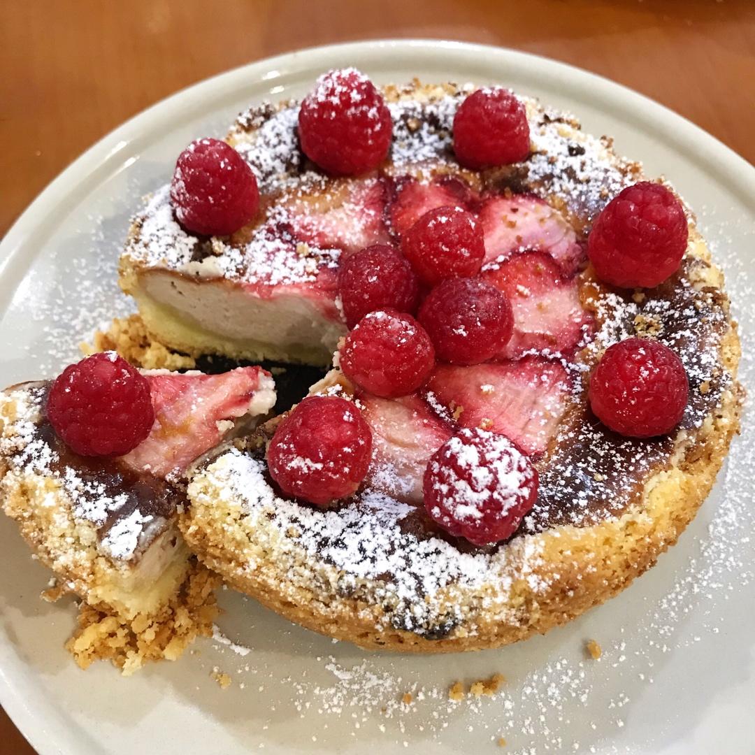 没心没肺早早睡做的appletart苹果塔