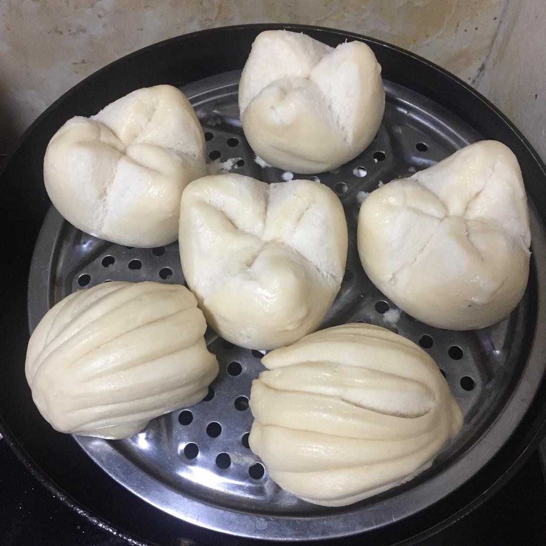 红糖燕麦开花馒头