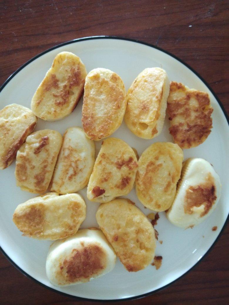 鸡蛋煎馒头片