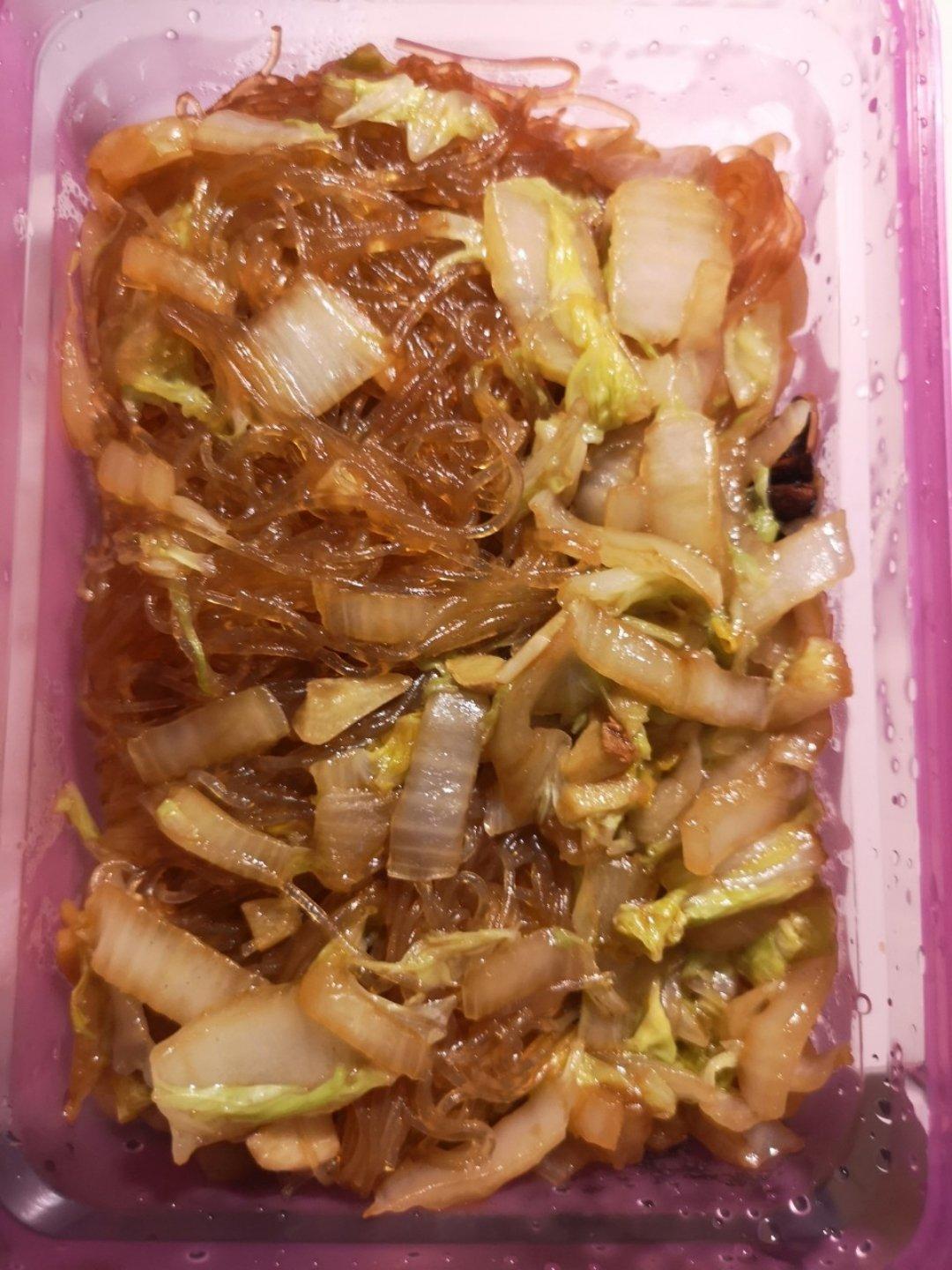 大白菜炒粉丝