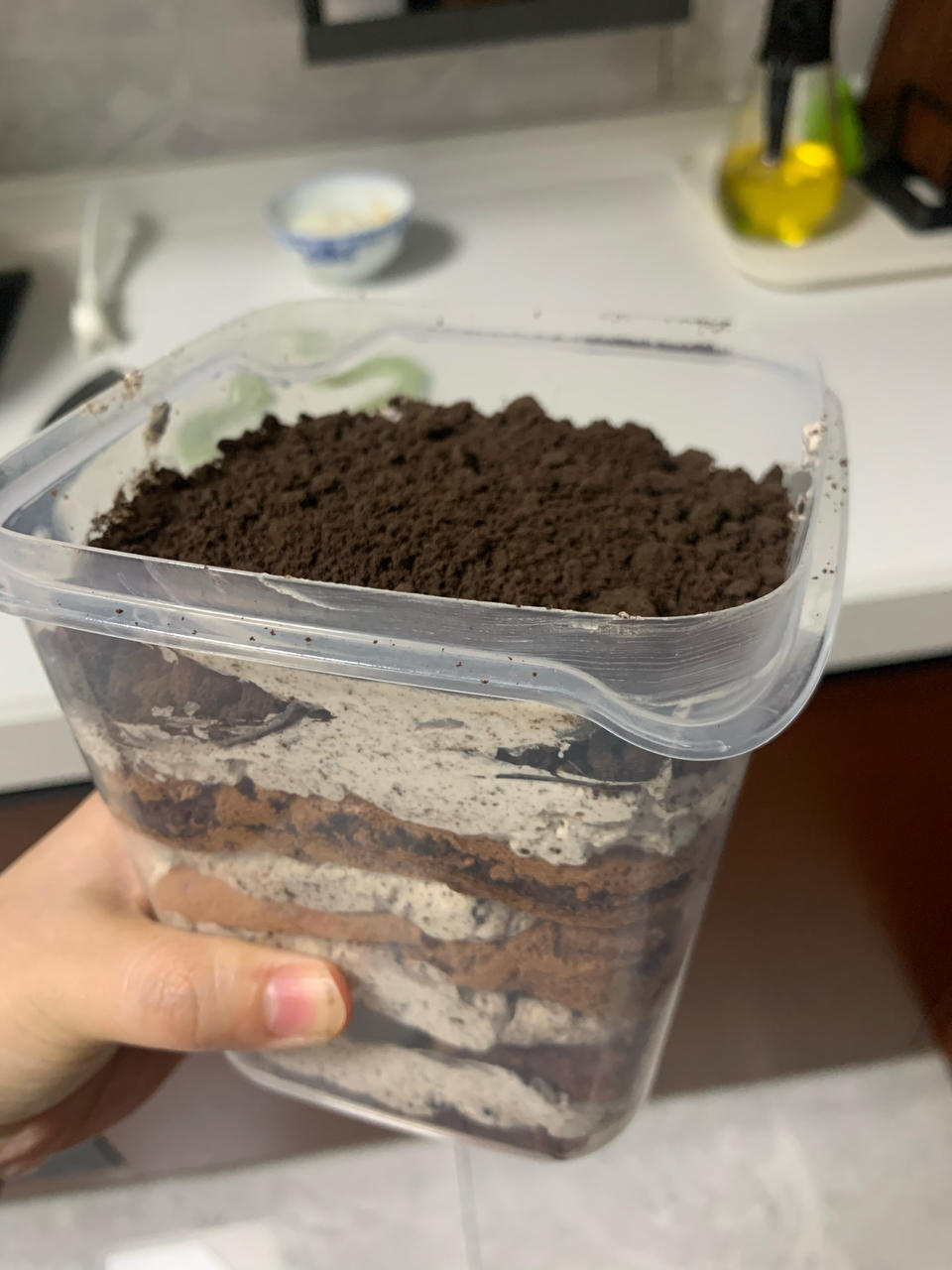 好吃到流泪的奥利奥咸奶油盒子蛋糕
