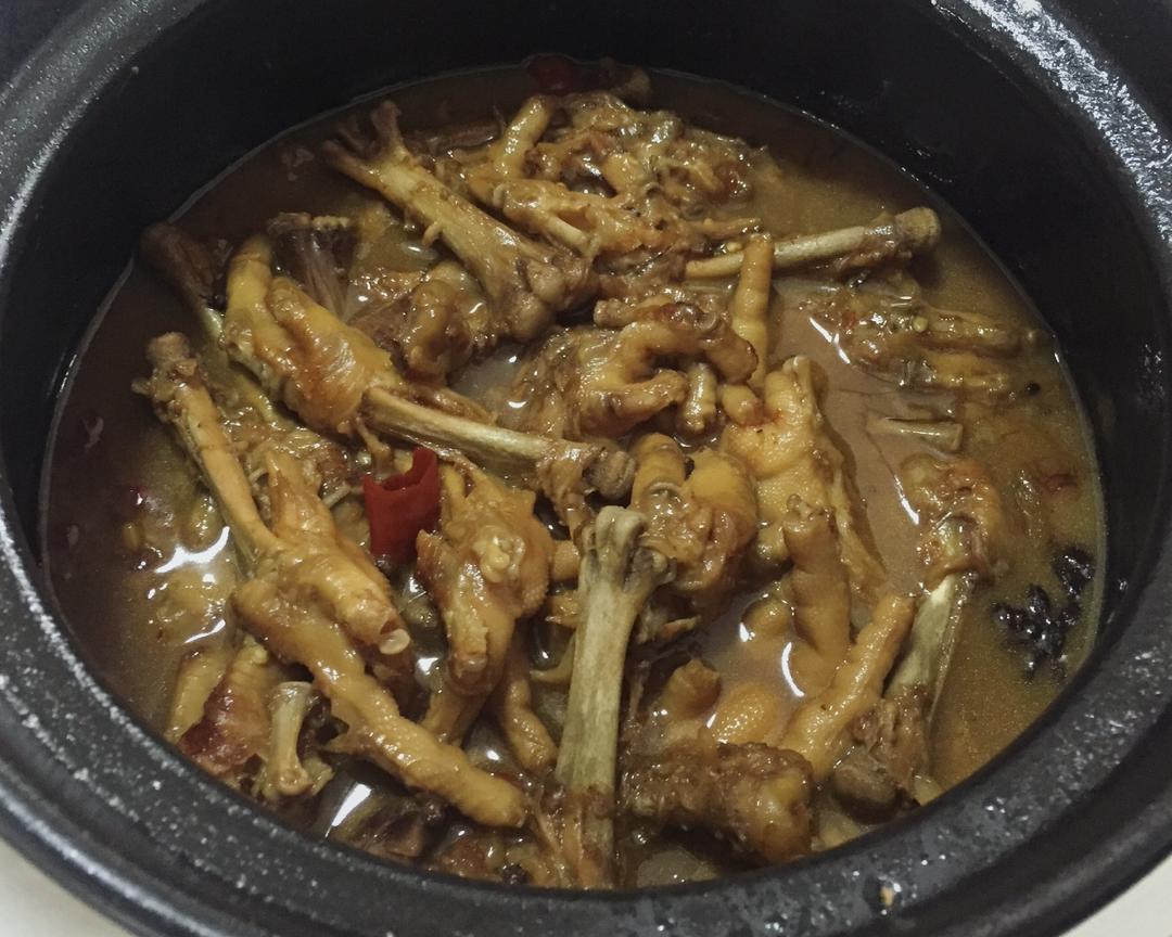 香辣烧鸡爪