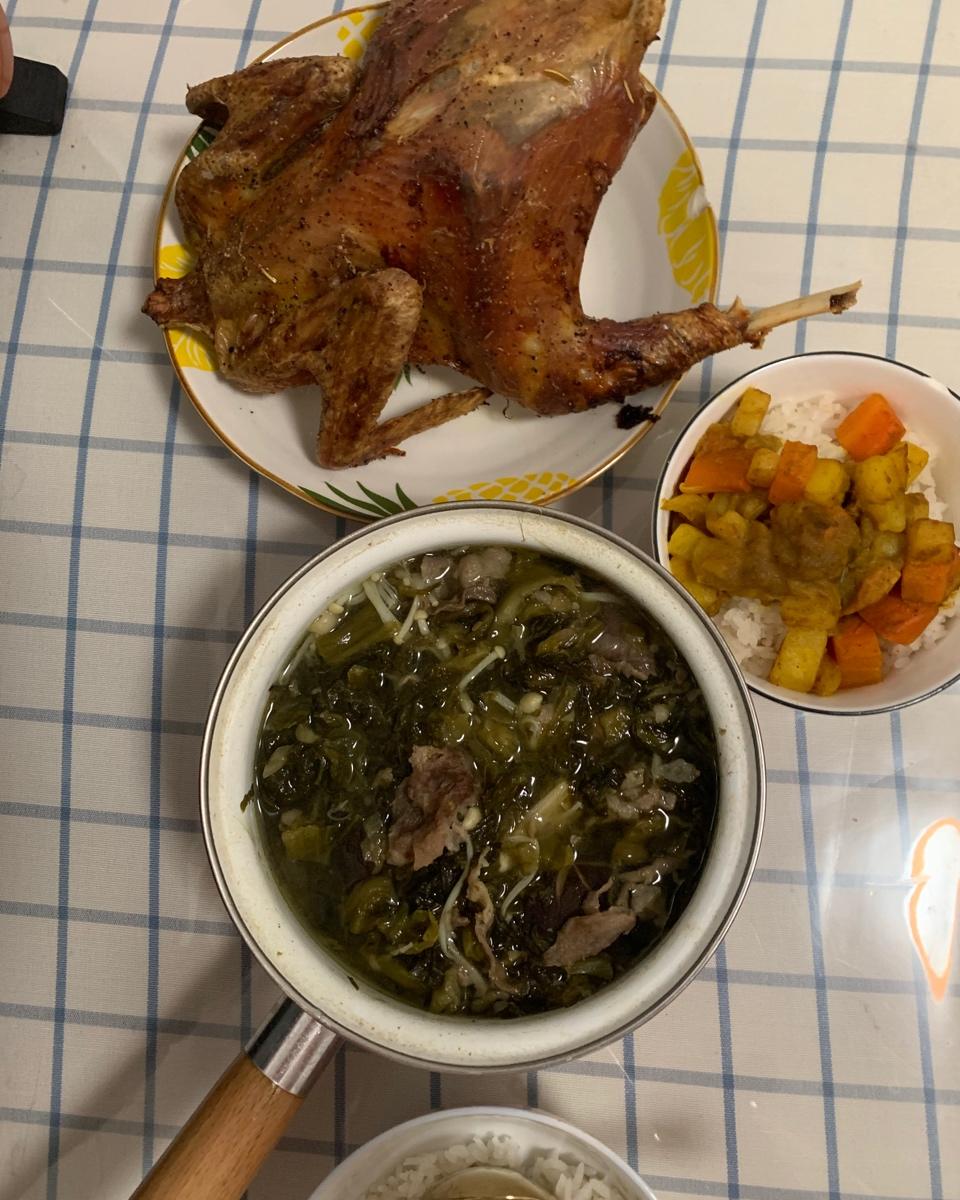脆皮烤鸡