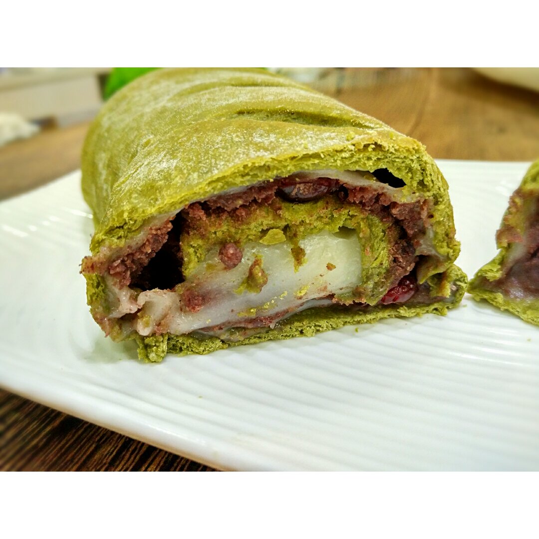 麻薯夹心可可（抹茶）软欧