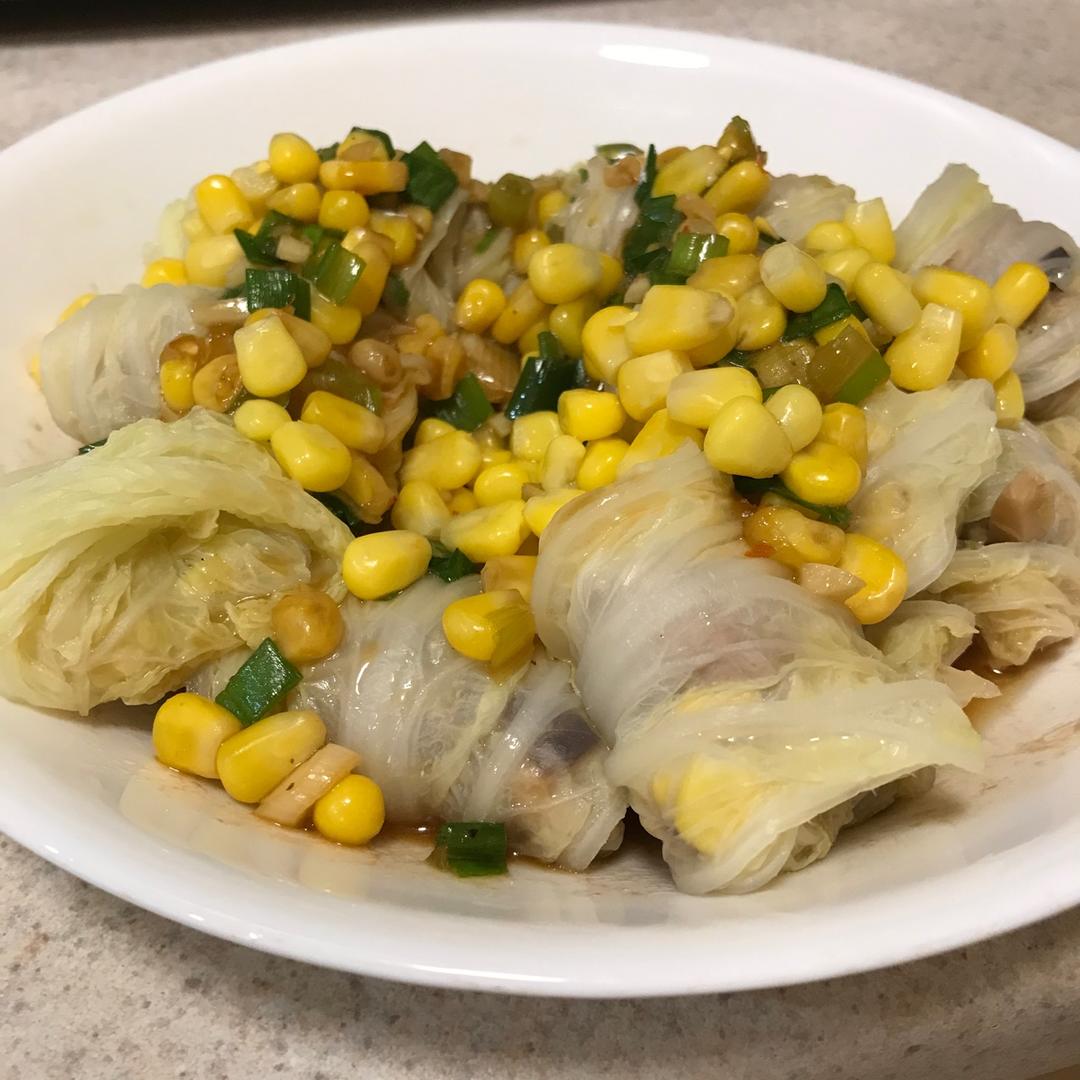 肉酿白菜卷