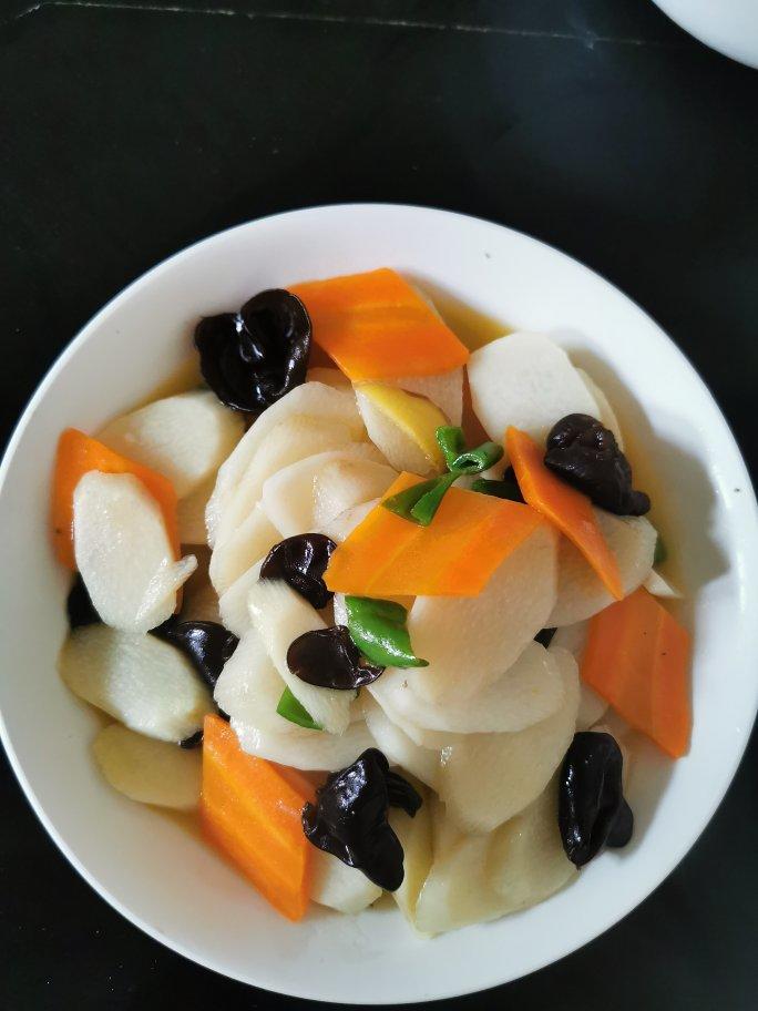 红╅ㄣ做的四色脆炒山药片