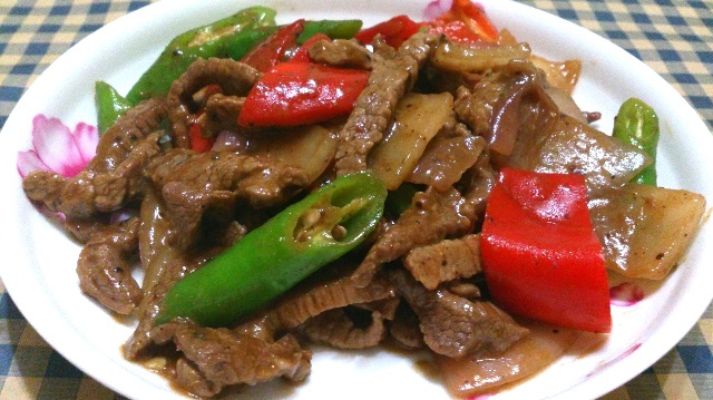 黑椒牛柳