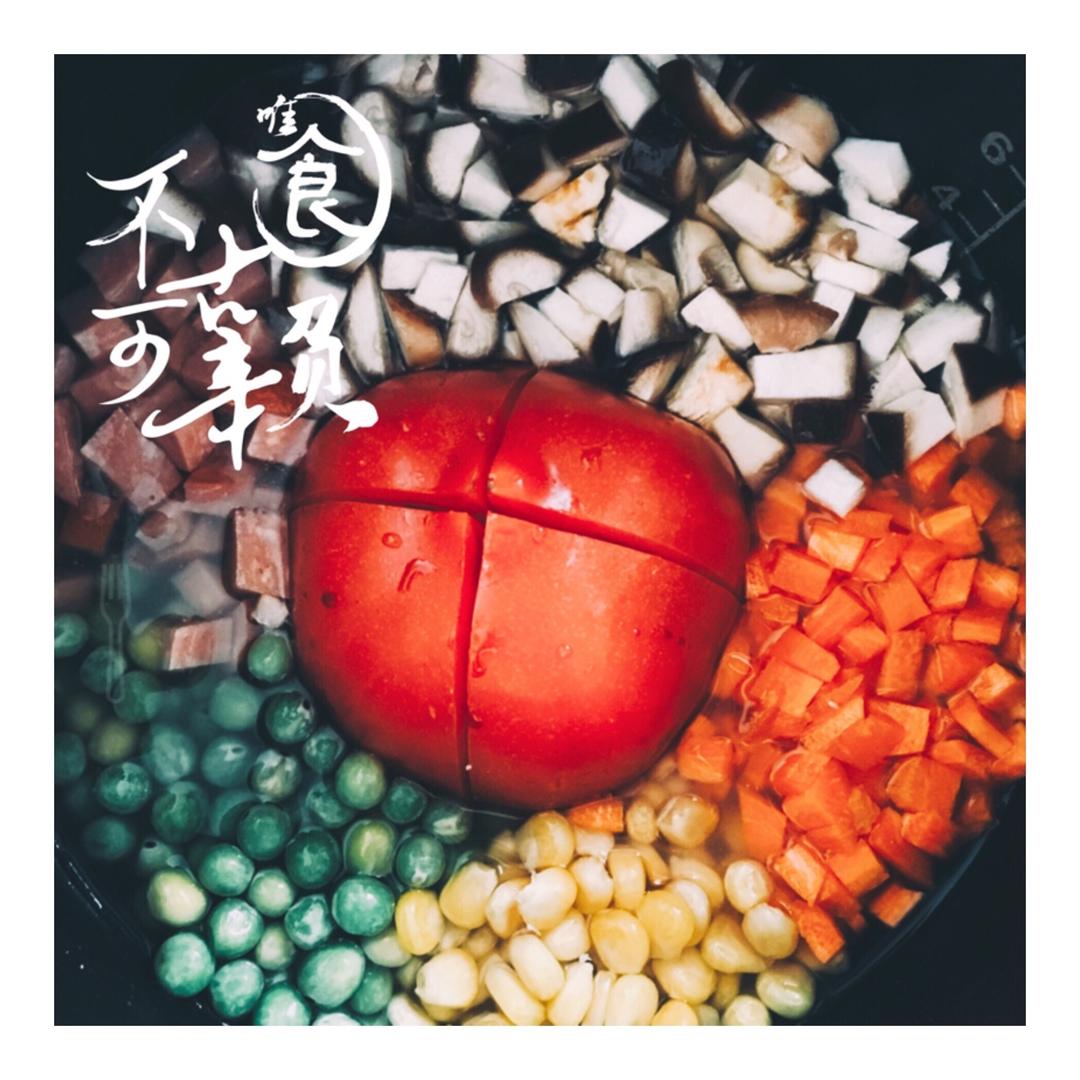 网红焖饭一只番茄饭