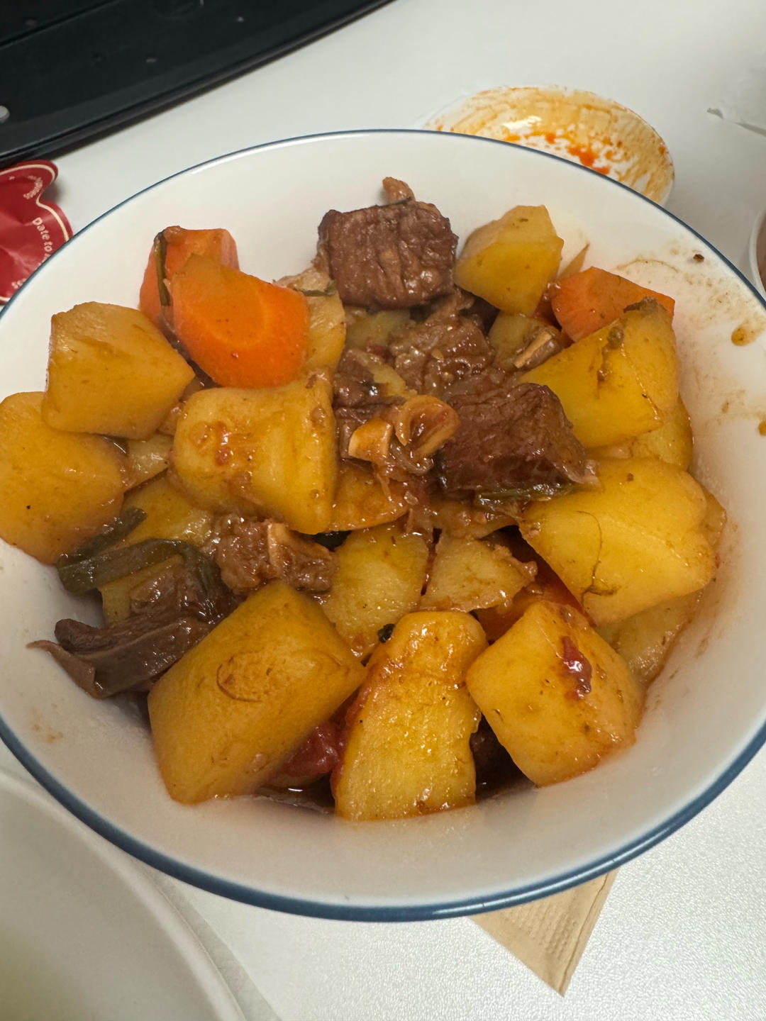 土豆炖牛肉