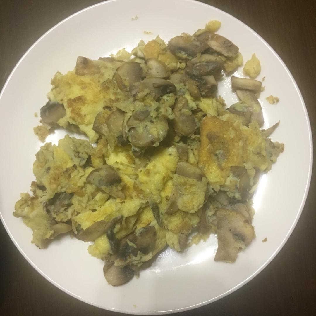 蘑菇煎蛋