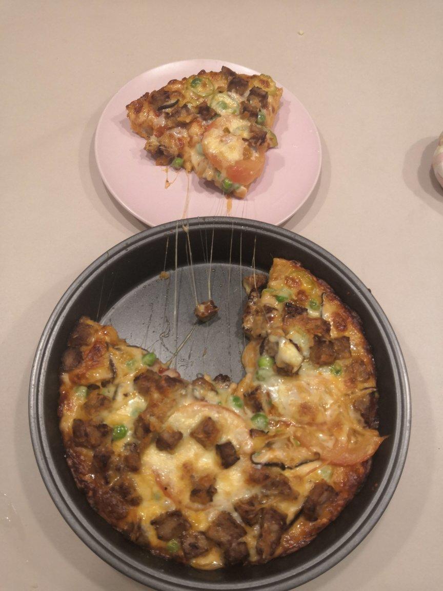 黑椒牛肉厚底披萨