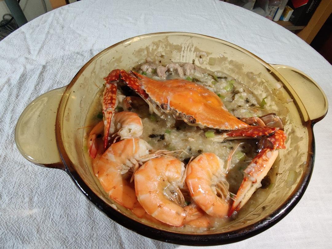 海鲜粥（潮汕砂锅粥）