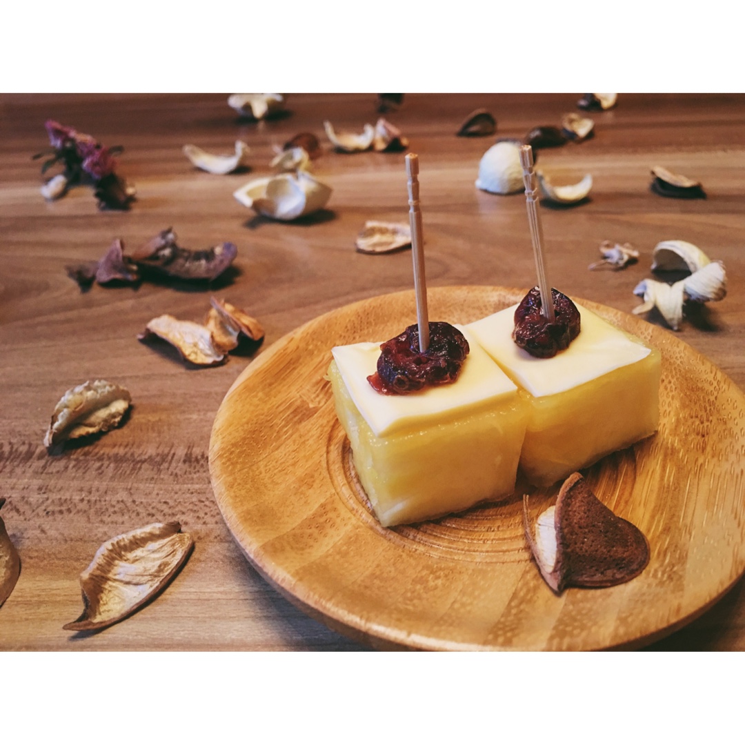 菠萝芝士小甜点