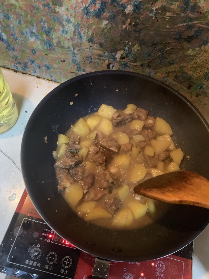 土豆烧排骨（快速版)