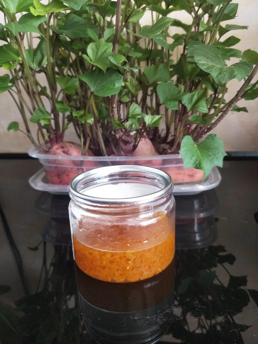不变色的糖桂花