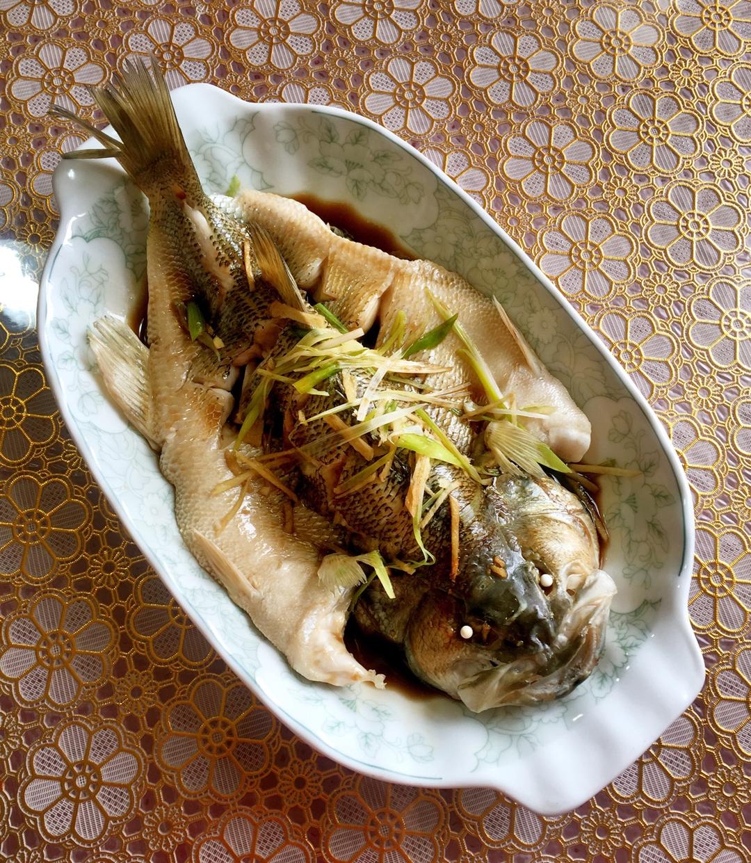 超入味清蒸鱼～清蒸鲈鱼桂花鱼（家常独创）