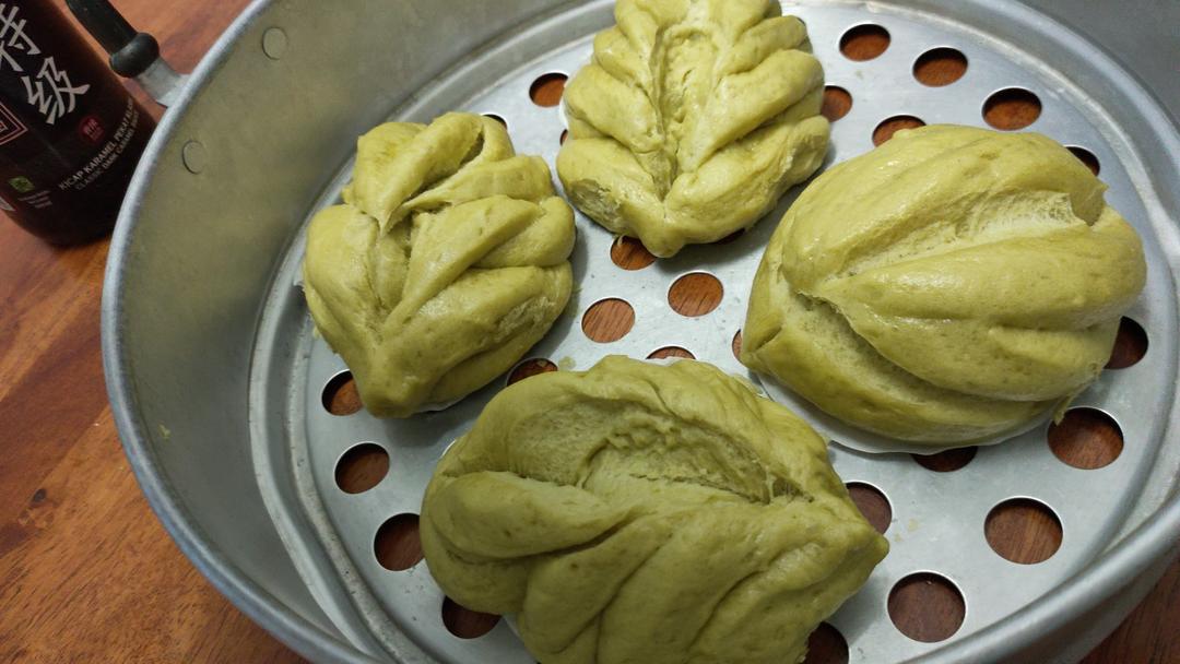 shall小晓做的树叶馒头