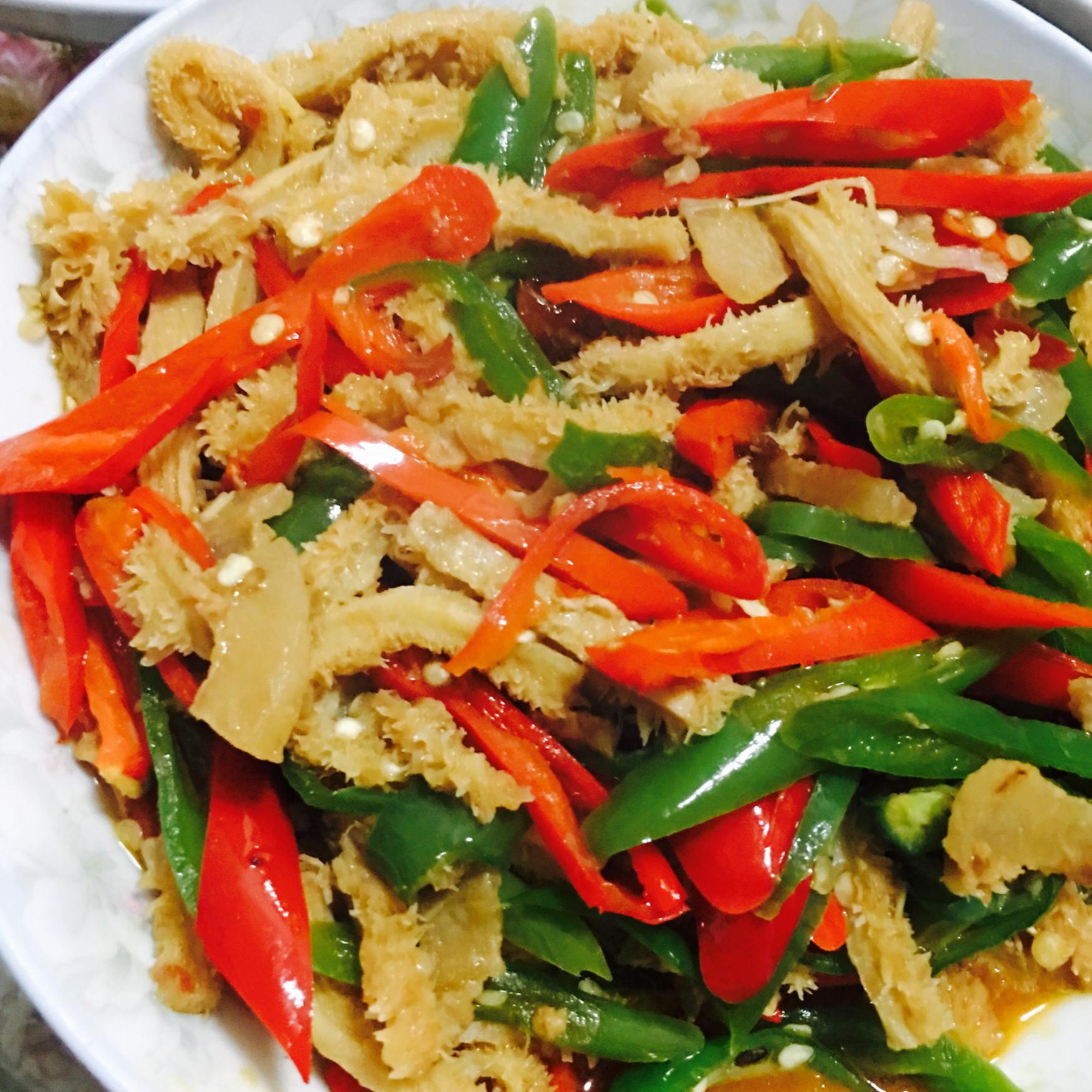 香辣牛肚丝