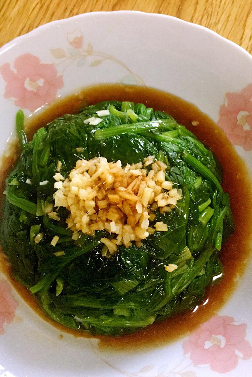姜汁菠菜