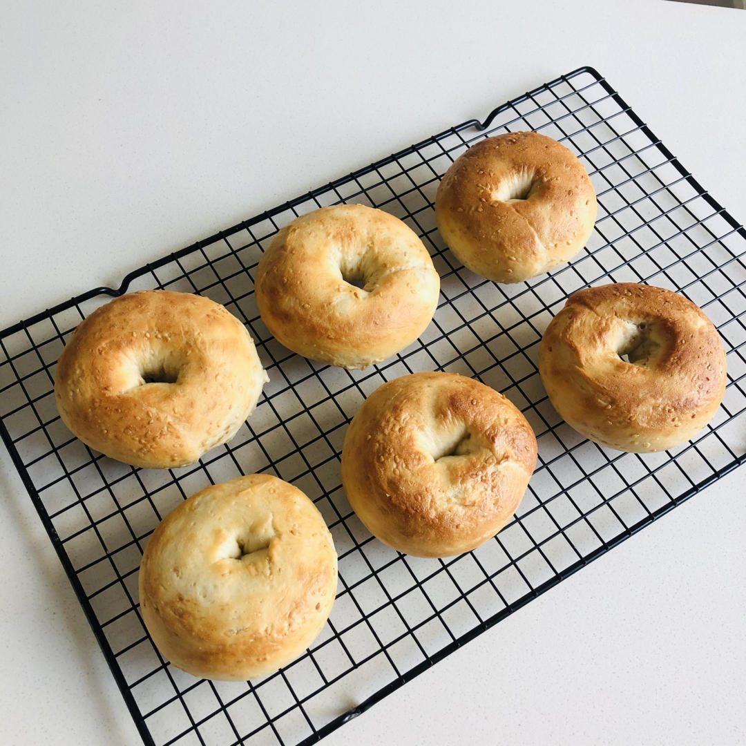原味贝果🥯/黑芝麻贝果🥯