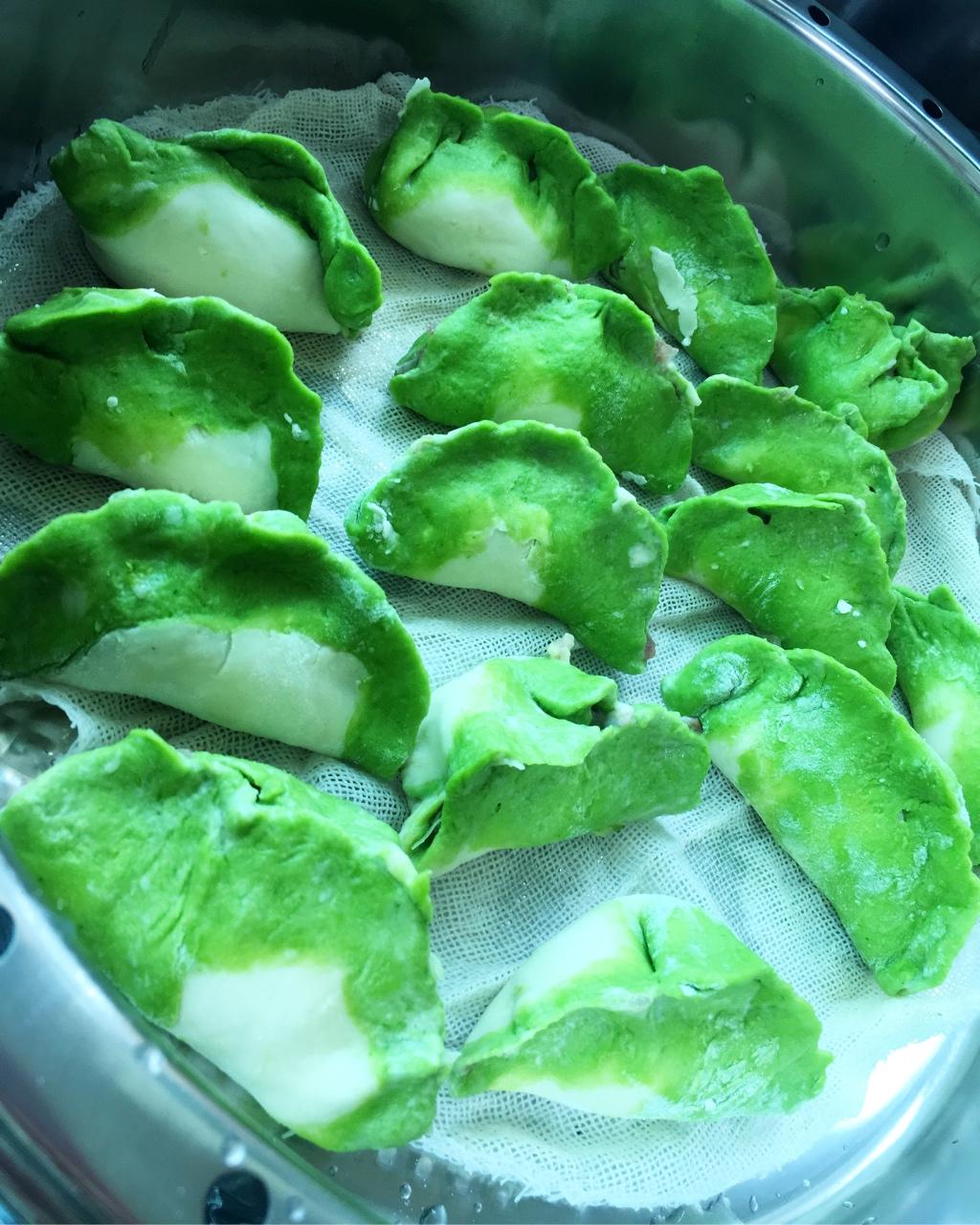 翡翠白玉饺子