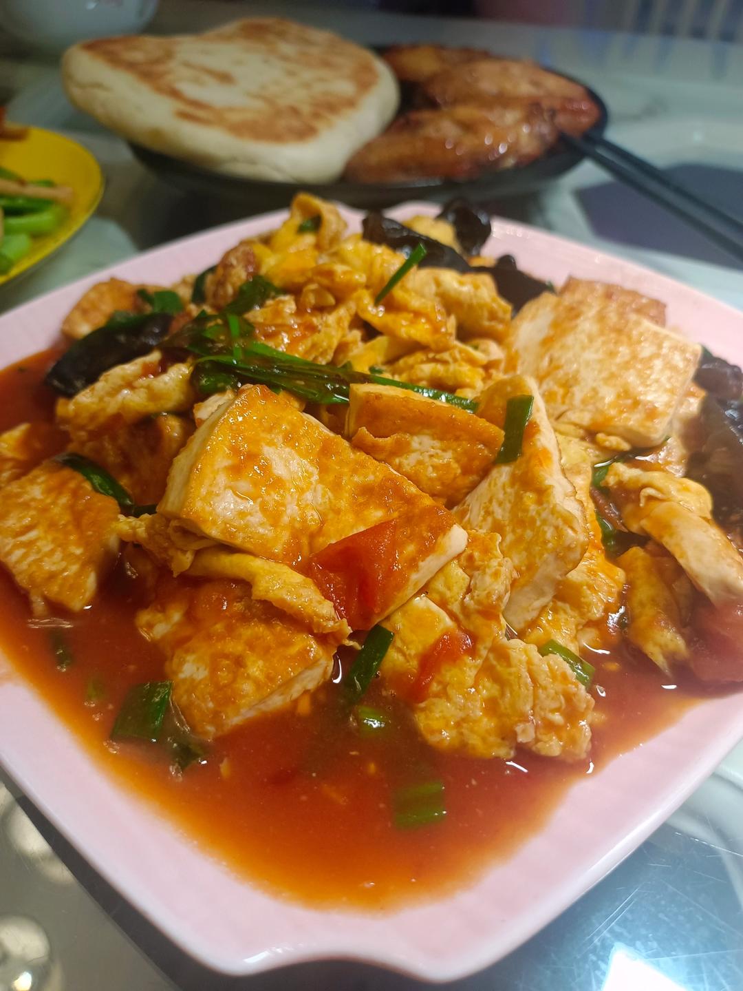 米饭杀手‼️超好吃的茄汁鸡蛋豆腐