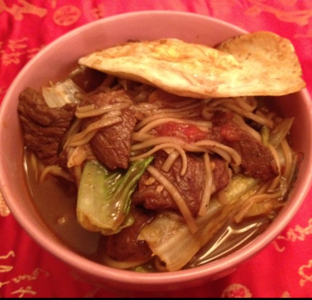 红烧牛肉面