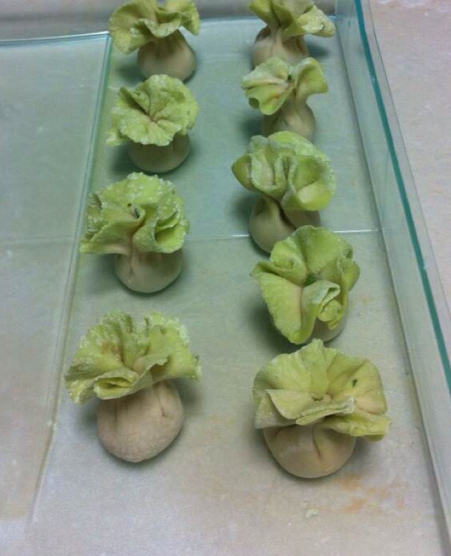水晶白菜蒸饺