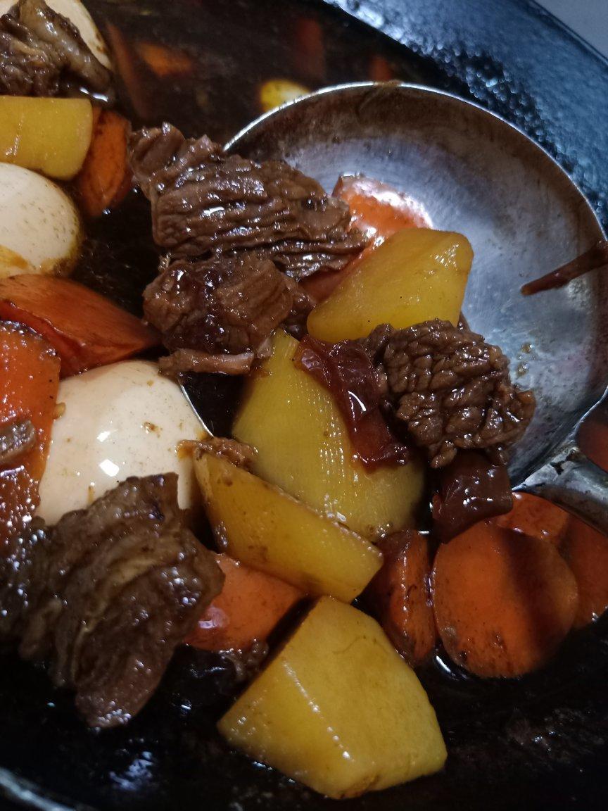 无水高压锅炖牛肉