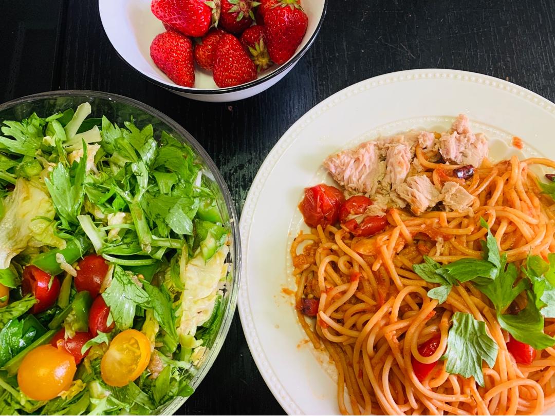 金枪鱼番茄酱意大利面 Spaghetti