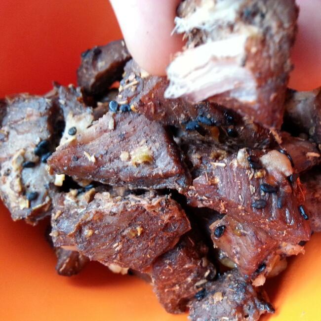 烤牛肉干烤箱版