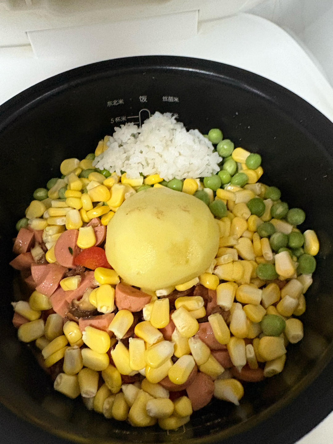 全网最好吃的网红焖米饭，做出了煲仔饭的赶脚，俩儿子抢着吃