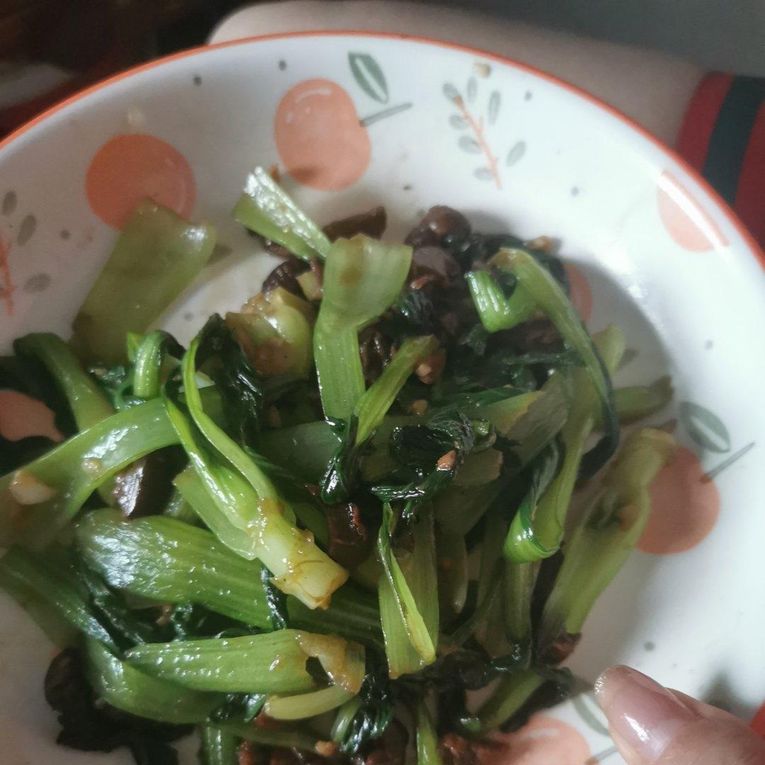 蚝油香菇小油菜